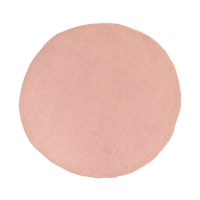 Tapis Kali en feutre - rose poudré